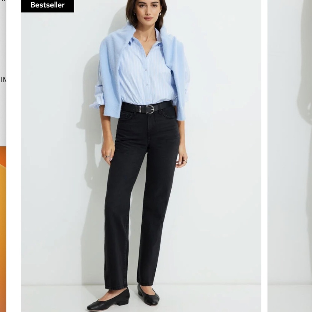 Dynamite- Cara High Rise Straight Jeans